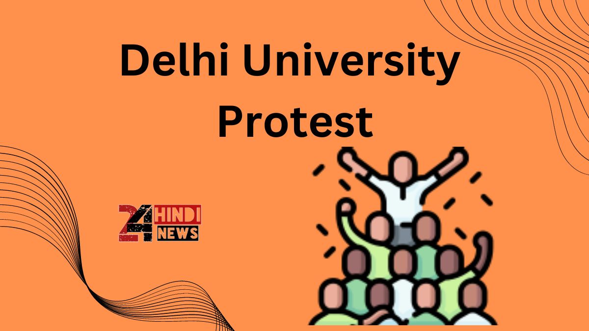 Delhi University Protest