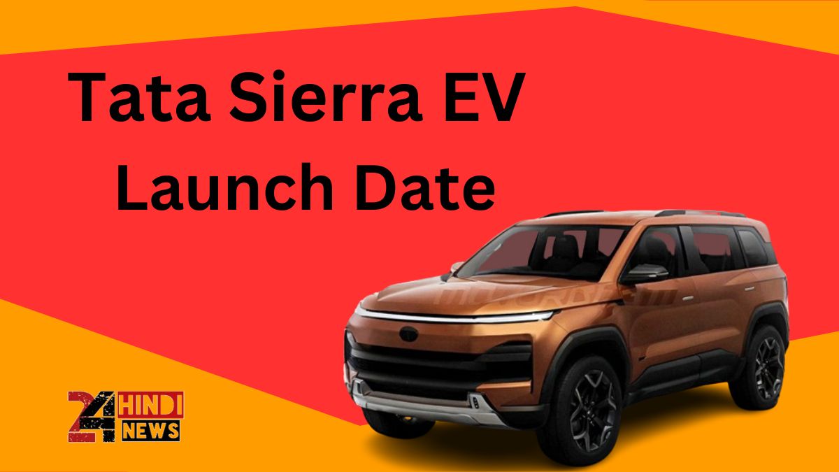 Tata Sierra EV Launch Date