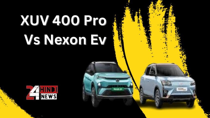 XUV 400 Pro Vs Nexon Ev