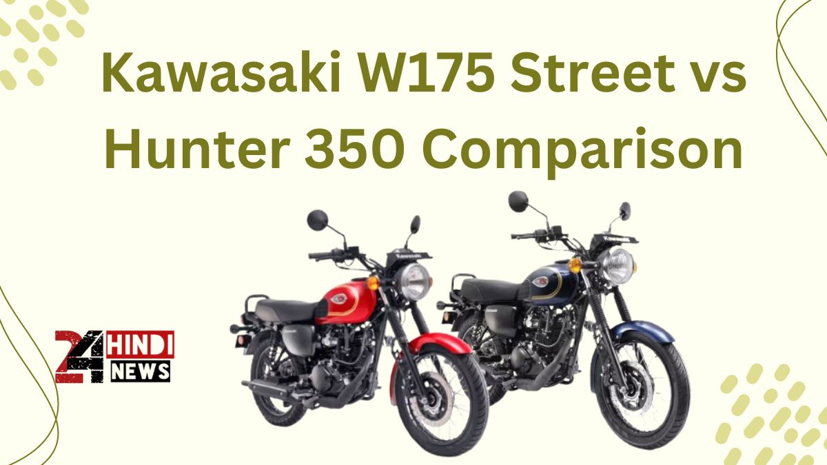 Kawasaki W175 Street vs Hunter 350 Comparison